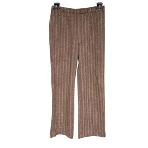 BASLER Women's Tweed Wool Silk Blend Dress Pants Size 8 Multicolor Workwear